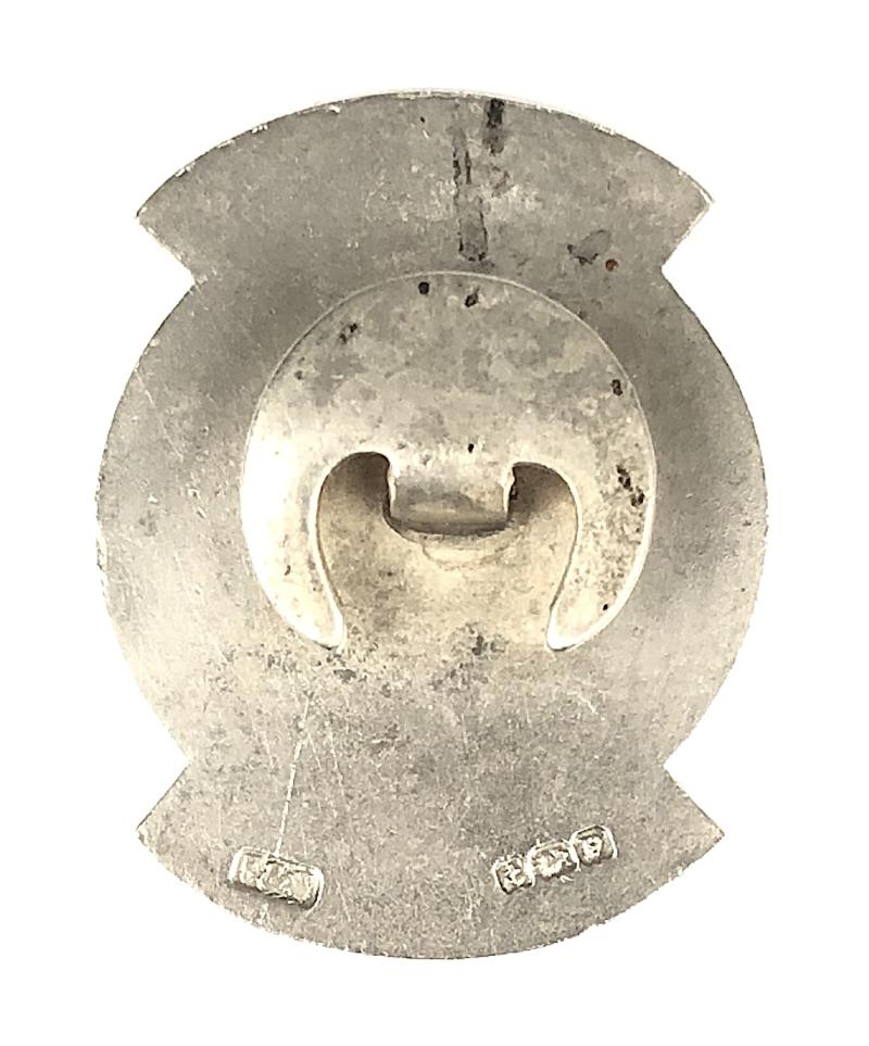 North Midland Coal Owners Rescue Stations ARP silver badge
