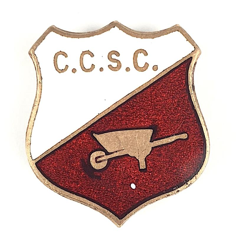 Chelmsford City Football Supporters Club Badge c.1960's