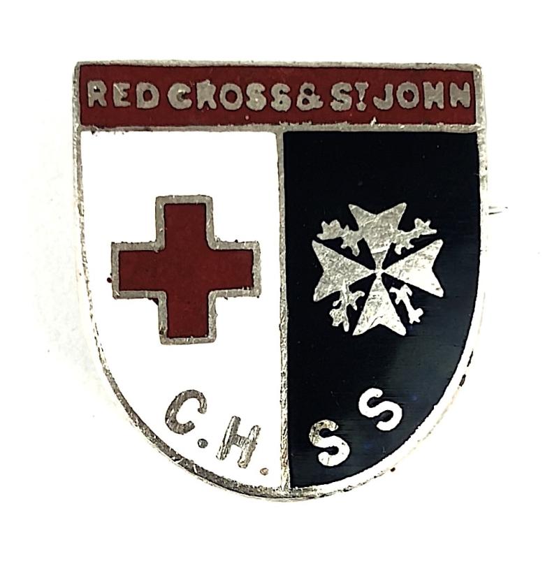 British Red Cross Society & Order of St John CHSS Hospital Badge