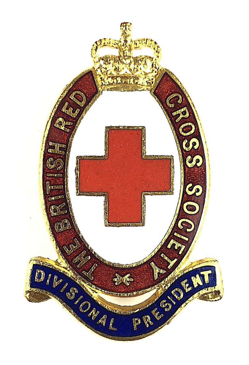 British Red Cross Society Divisional President badge