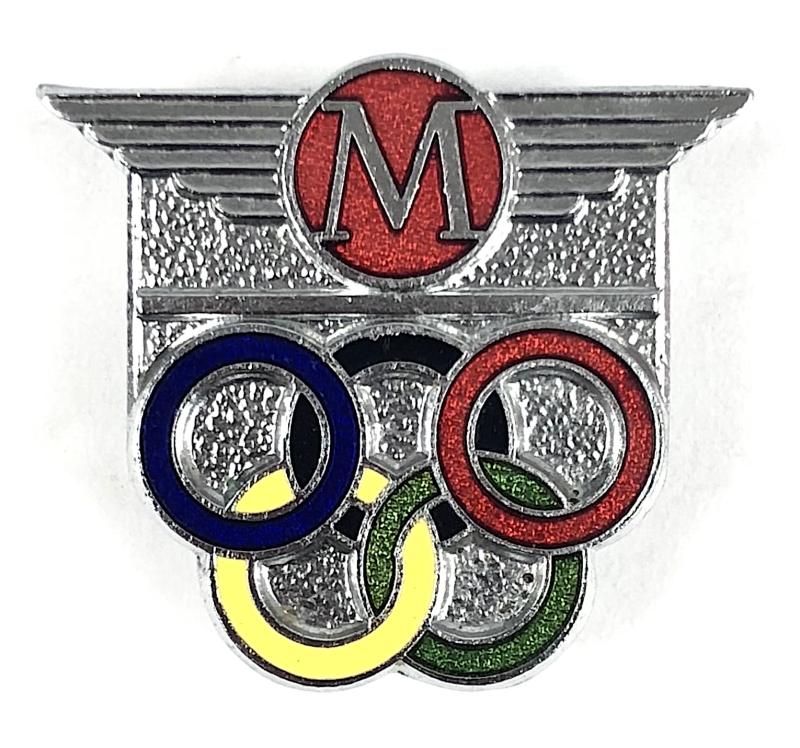 1956 Melbourne Olympic Games souvenir badge Australia