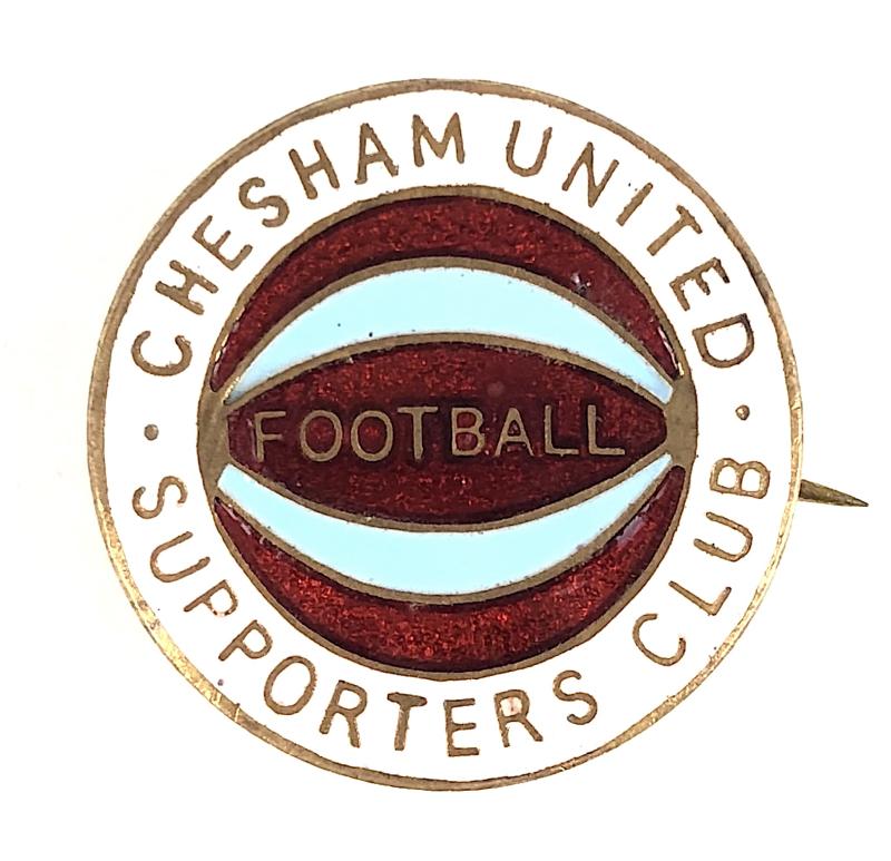 Chesham United Football Supporters Club Pin Badge