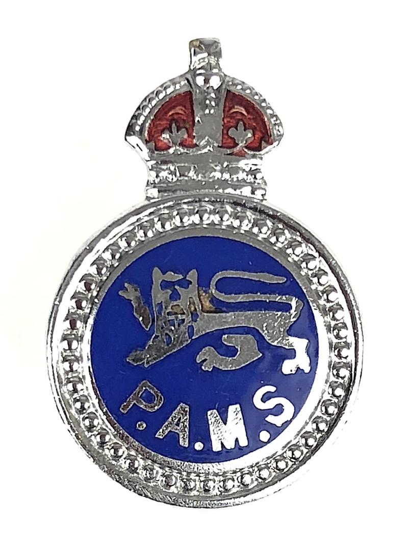 Surrey Constabulary Police Auxiliary Messenger Service PAMS Badge