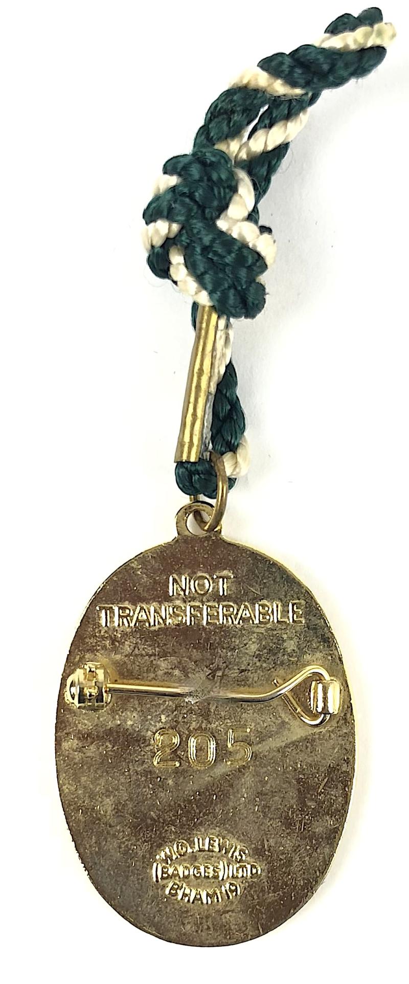 2007 Lingfield Park Racecoure horse racing club badge