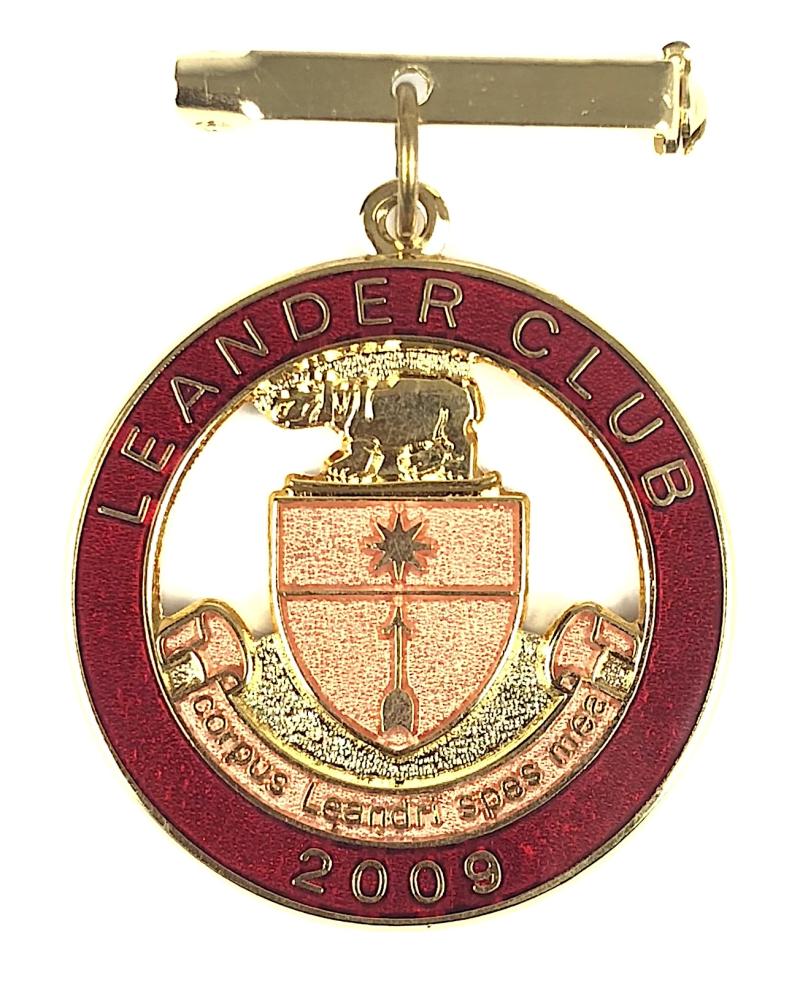 2009 Leander Rowing Club badge Henley Royal Regatta
