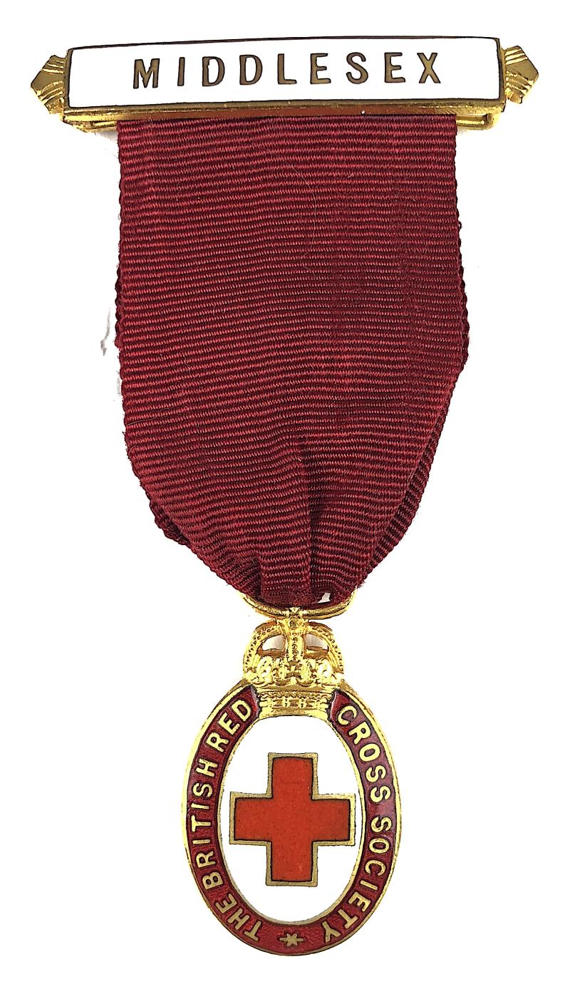 British Red Cross Society Middlesex Honorary Vice President Medal