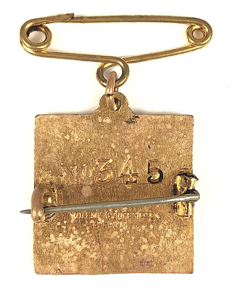1931 Newbury Racecourse horse racing club badge