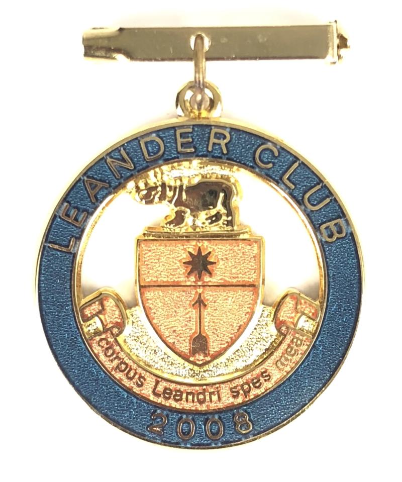 2008 Leander Rowing Club badge Henley Royal Regatta
