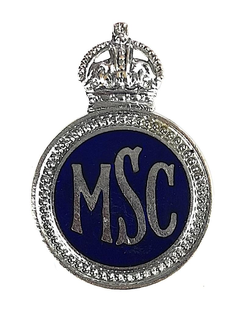 WW2 Metropolitan Special Constable police lapel badge