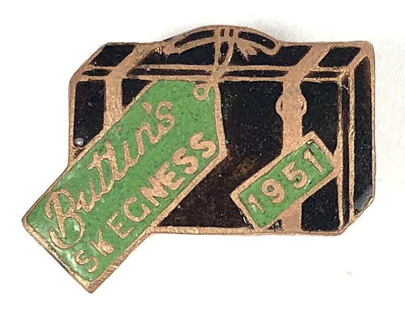 Butlins 1951 Skegness Holiday Camp Suitcase Badge