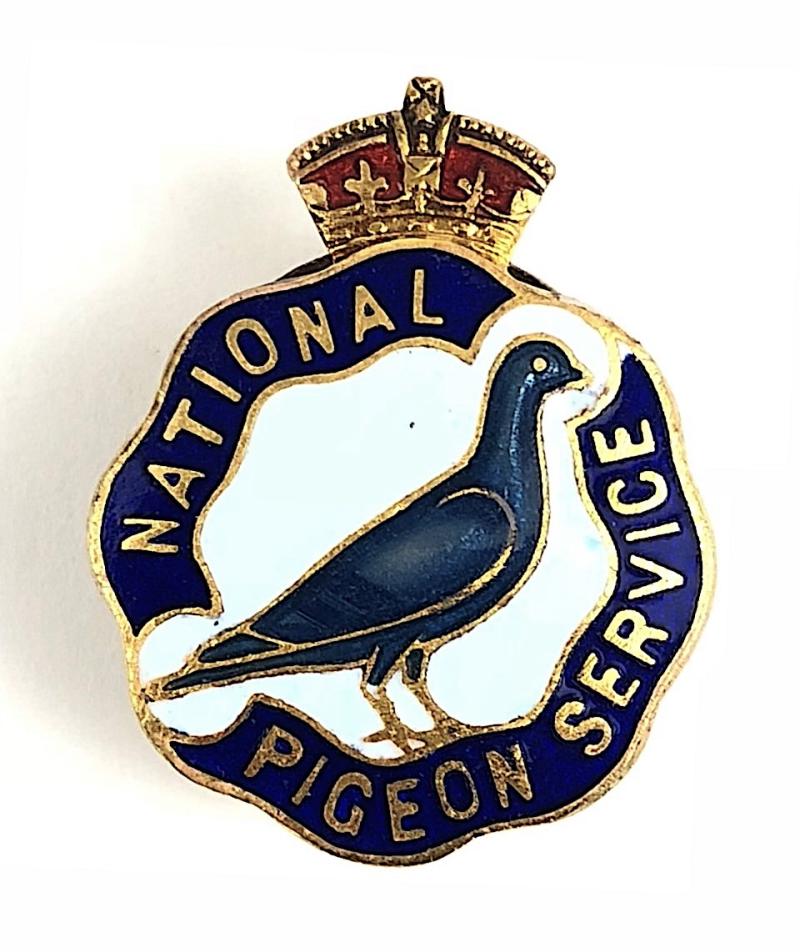 WW2 National Pigeon Service badge RAF Army and Special Forces