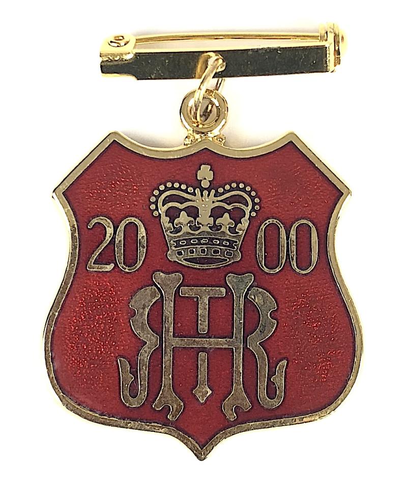 2000 Henley Royal Regatta stewards enclosure millennium pin badge