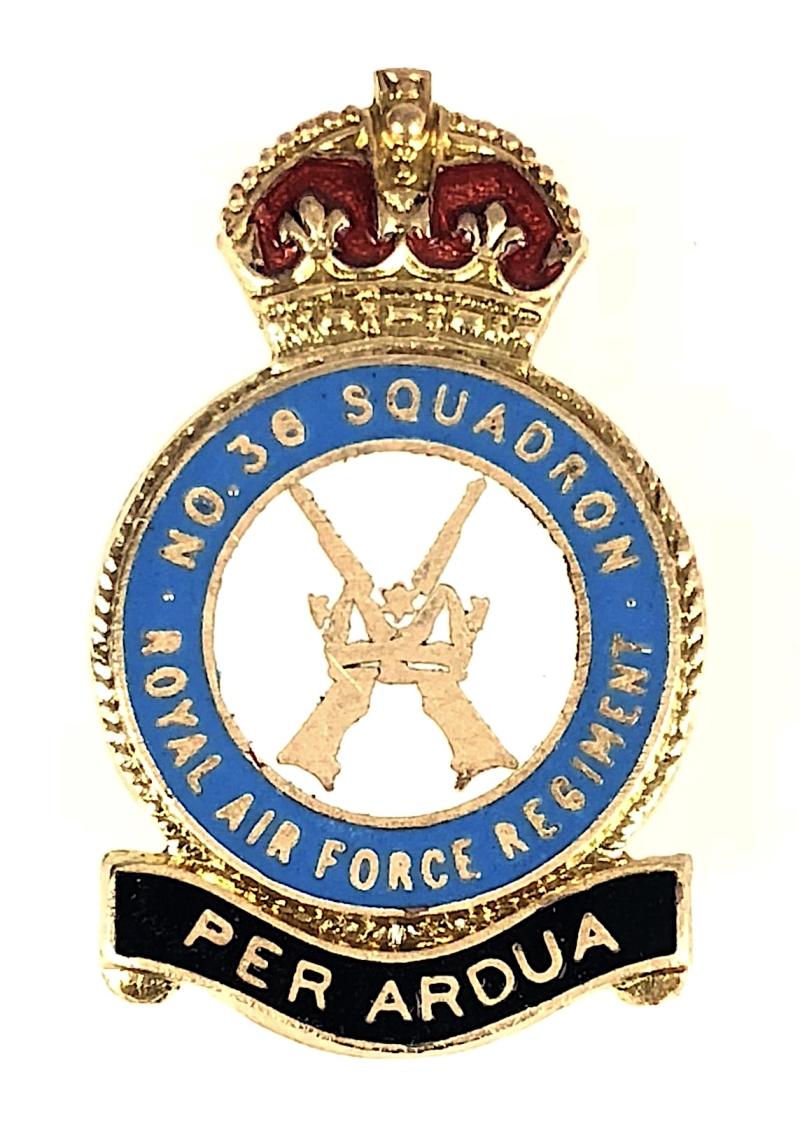 RAF No.36 Squadron Royal Air Force Regiment Badge