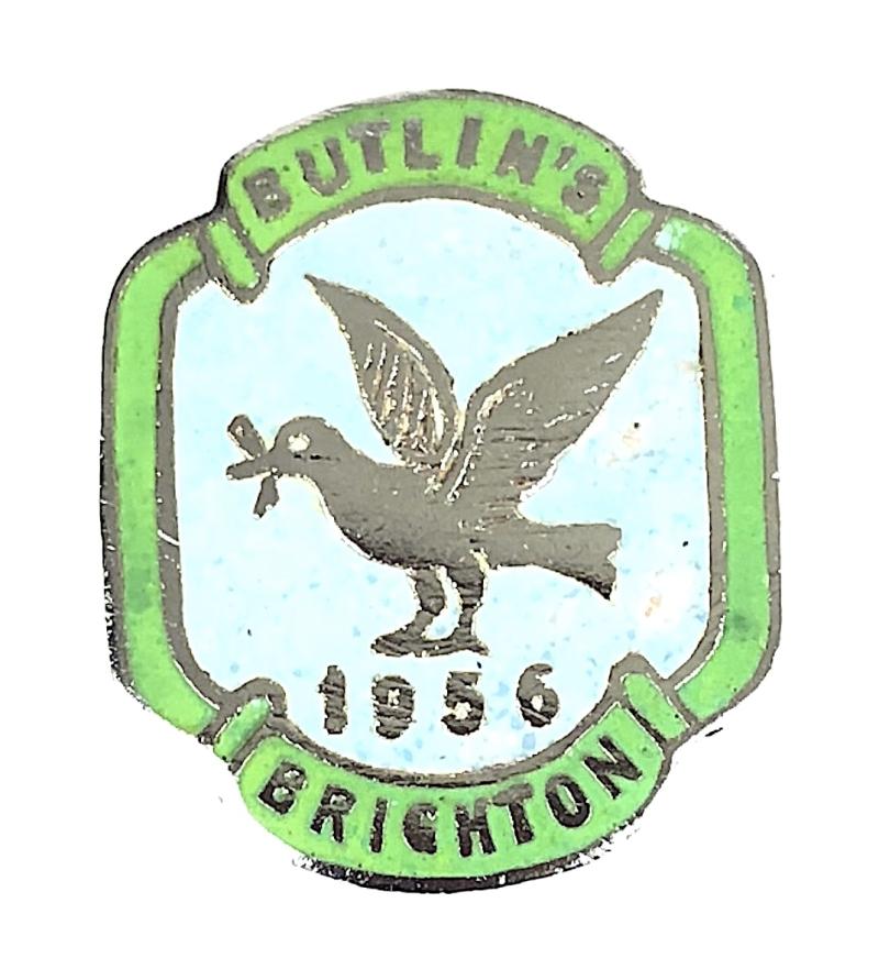 Butlins 1956 Brighton holiday camp badge