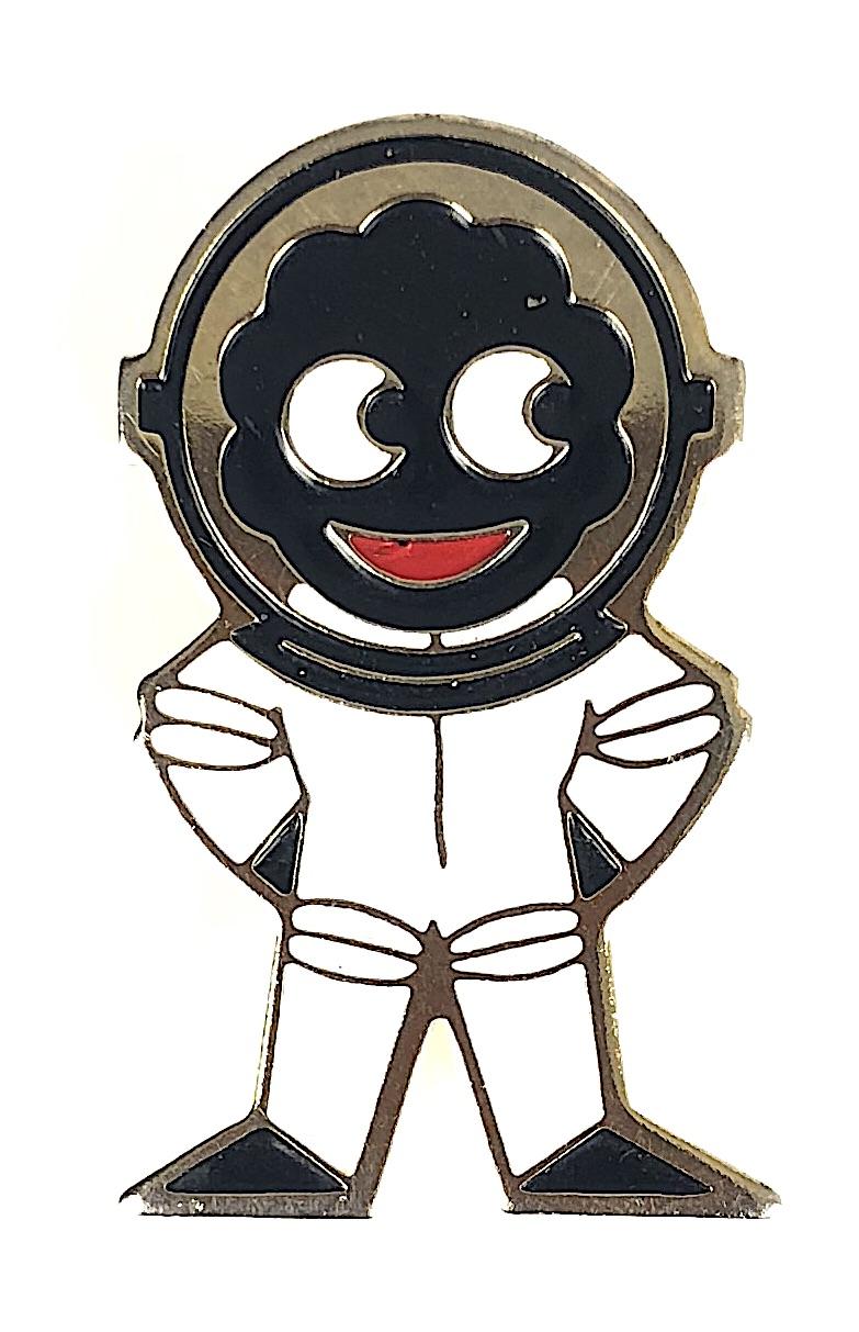 Robertsons 1980 Golly Astronaut advertising badge