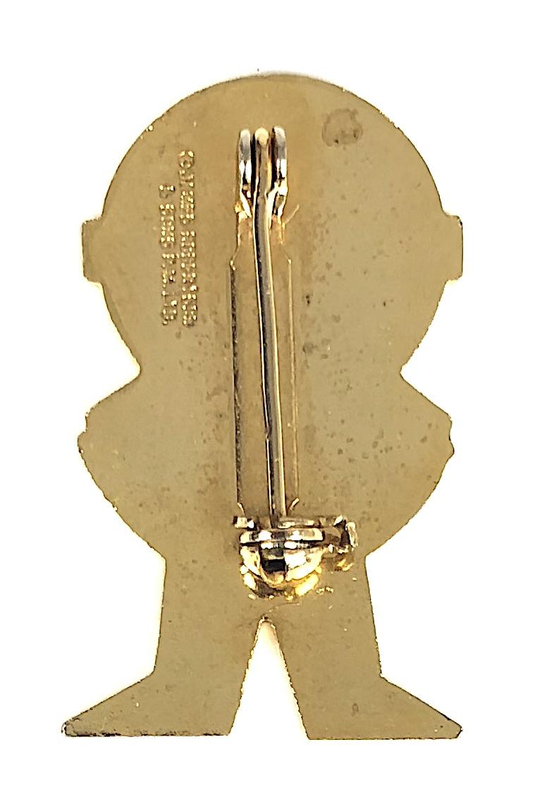 Robertsons 1980 Golly Astronaut advertising badge