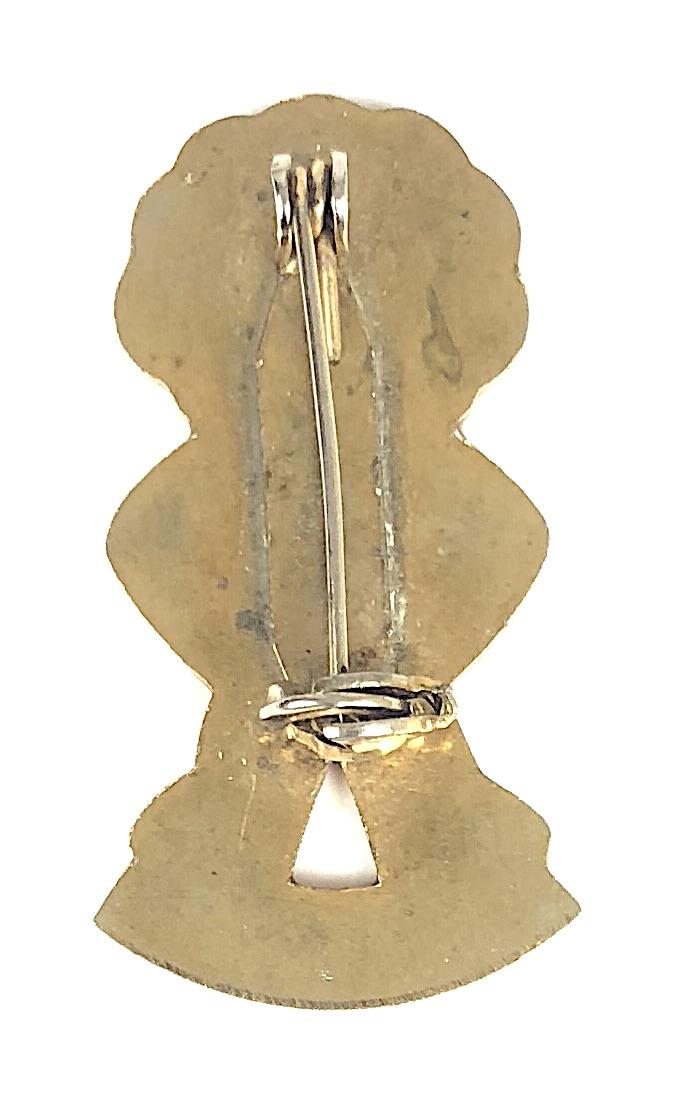 Robertsons 1980 Golly commemorative 50 golden years badge