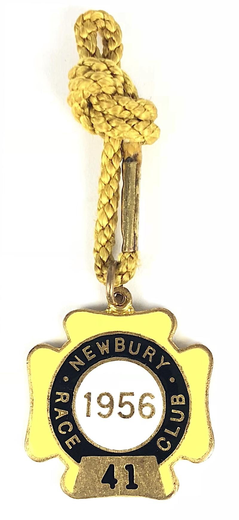 1956 Newbury Racecourse gentlemans horse racing club badge