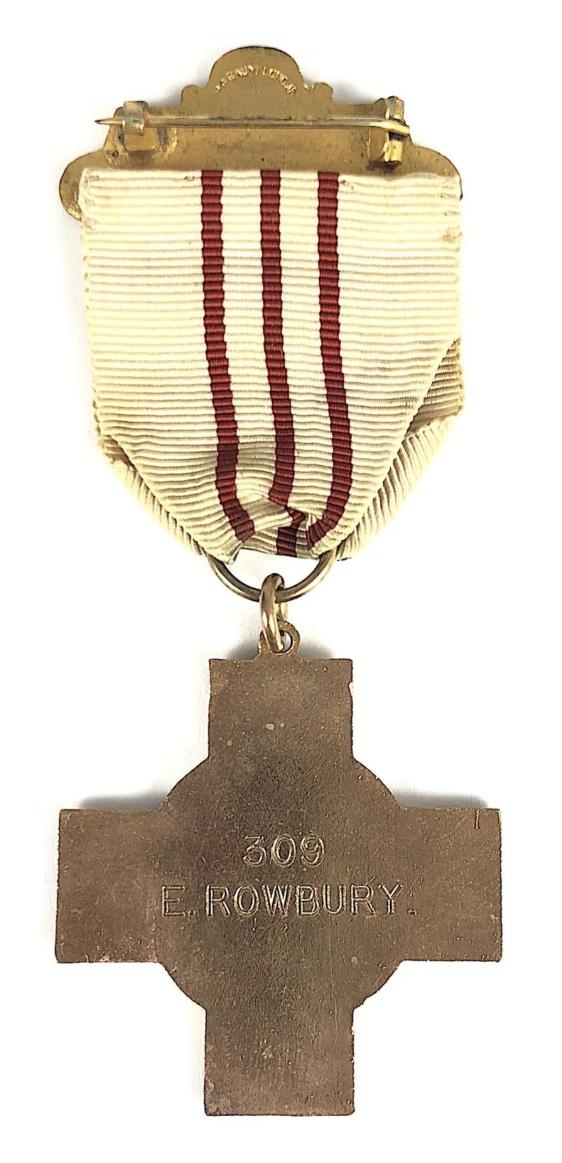 British Red Cross Society Proficiency Administration & Organization Medal
