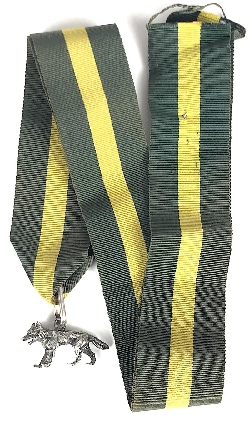 Boy Scouts Silver Wolf Neck Award 1958 Officers Medal