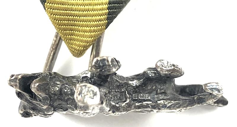 Boy Scouts Silver Wolf Neck Award 1958 Officers Medal