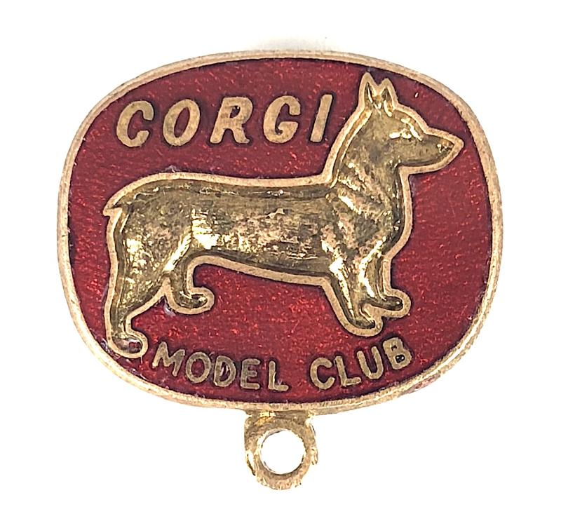 Corgi Model Toys Childrens Club Badge c.1960's