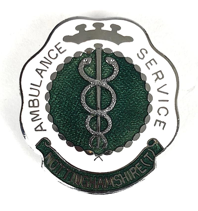 Nottinghamshire Ambulance Service Cap Badge