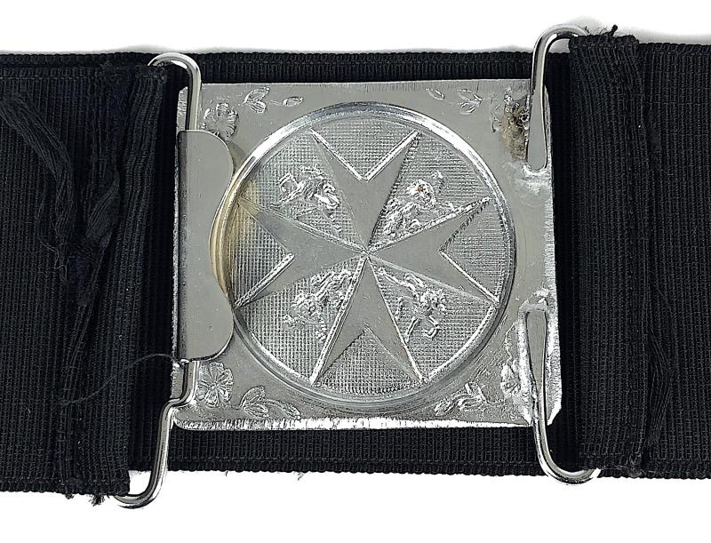 St John Ambulance Brigade floral decorated nurses belt