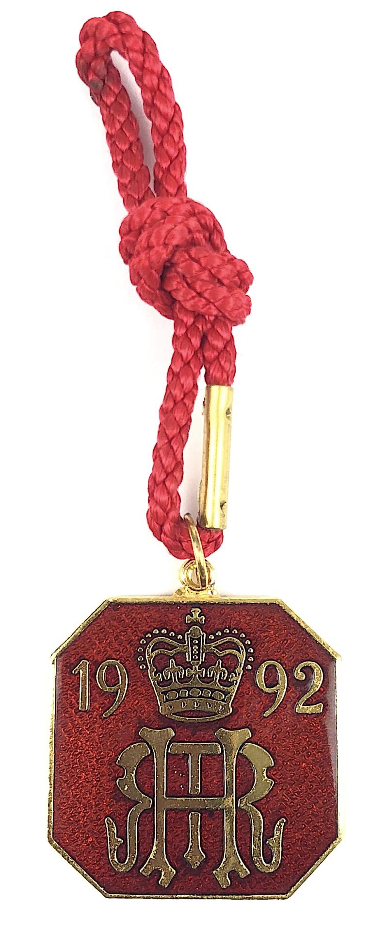 1992 Henley Royal Regatta stewards enclosure badge