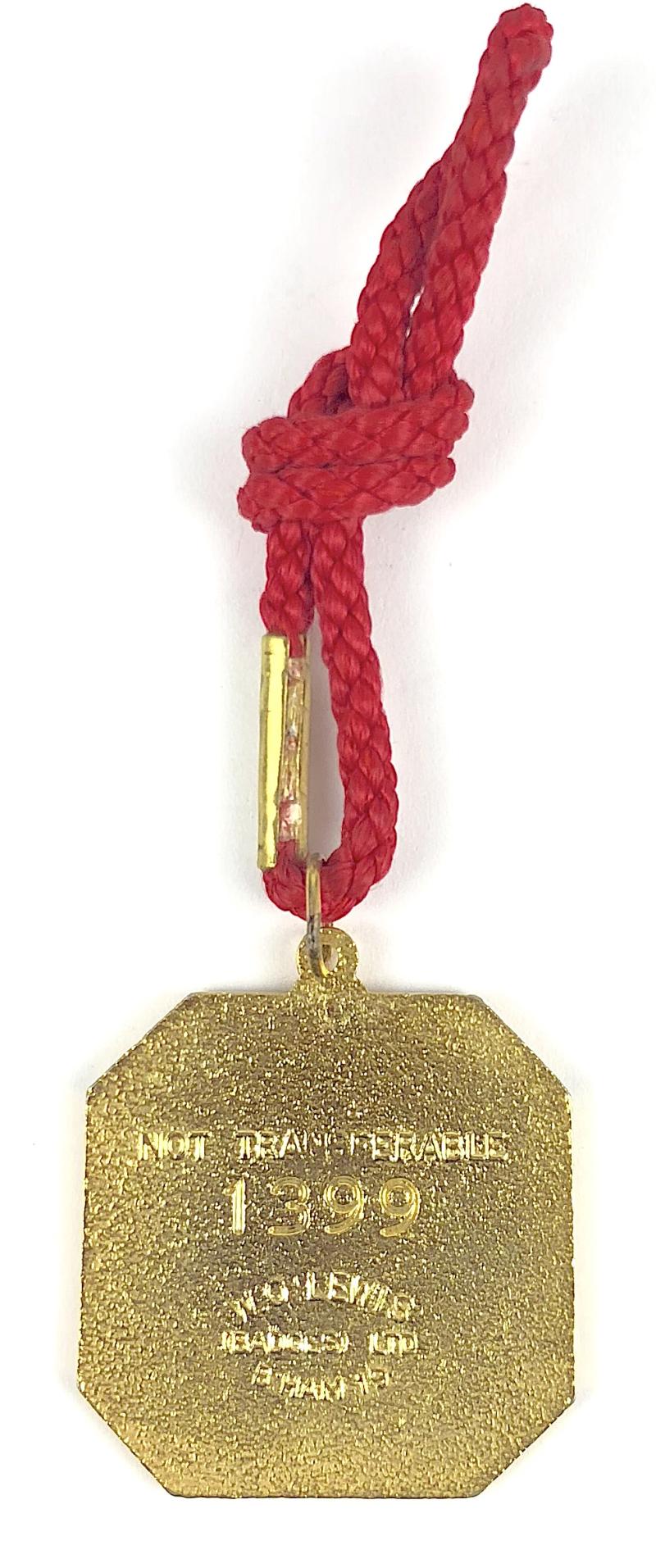 1992 Henley Royal Regatta stewards enclosure badge