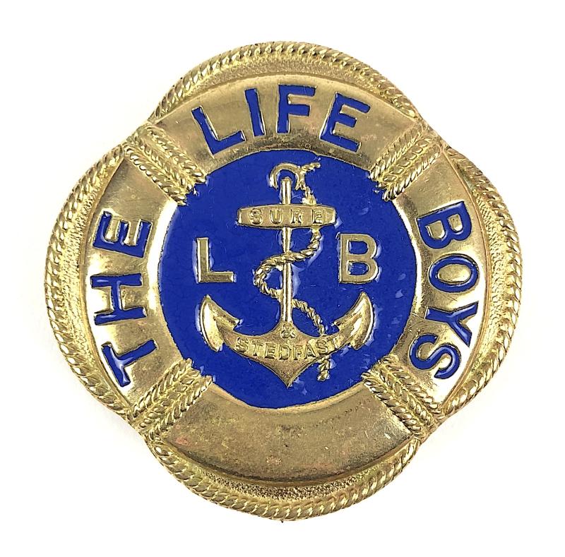 The Life Boys large pattern enamel jersey badge