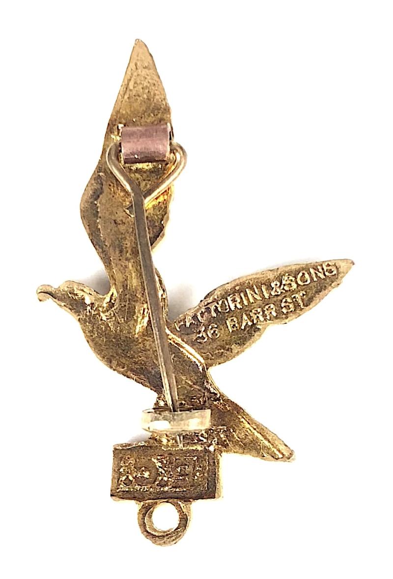 Eagle Comic childrens club membership pin badge