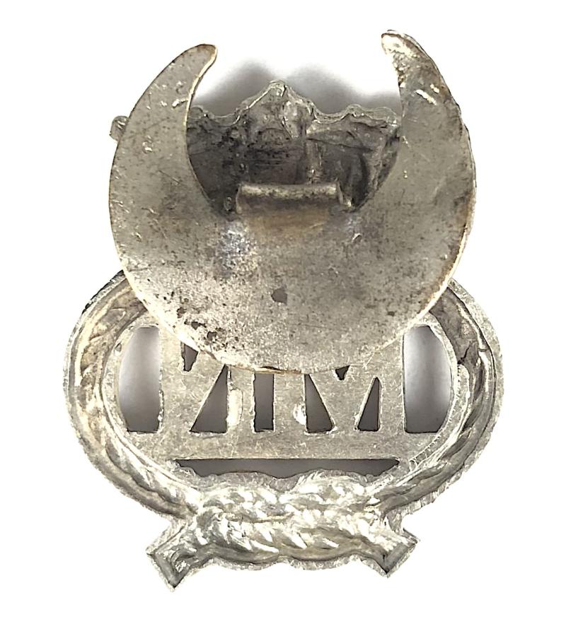 Merchant Navy official issue MN war service silver badge