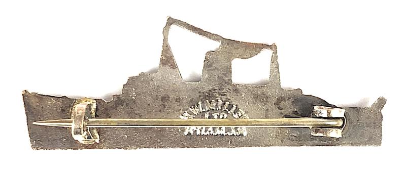 Duke of Rothesay Steamship Railway Servants Orphanage Charity Badge c.1956