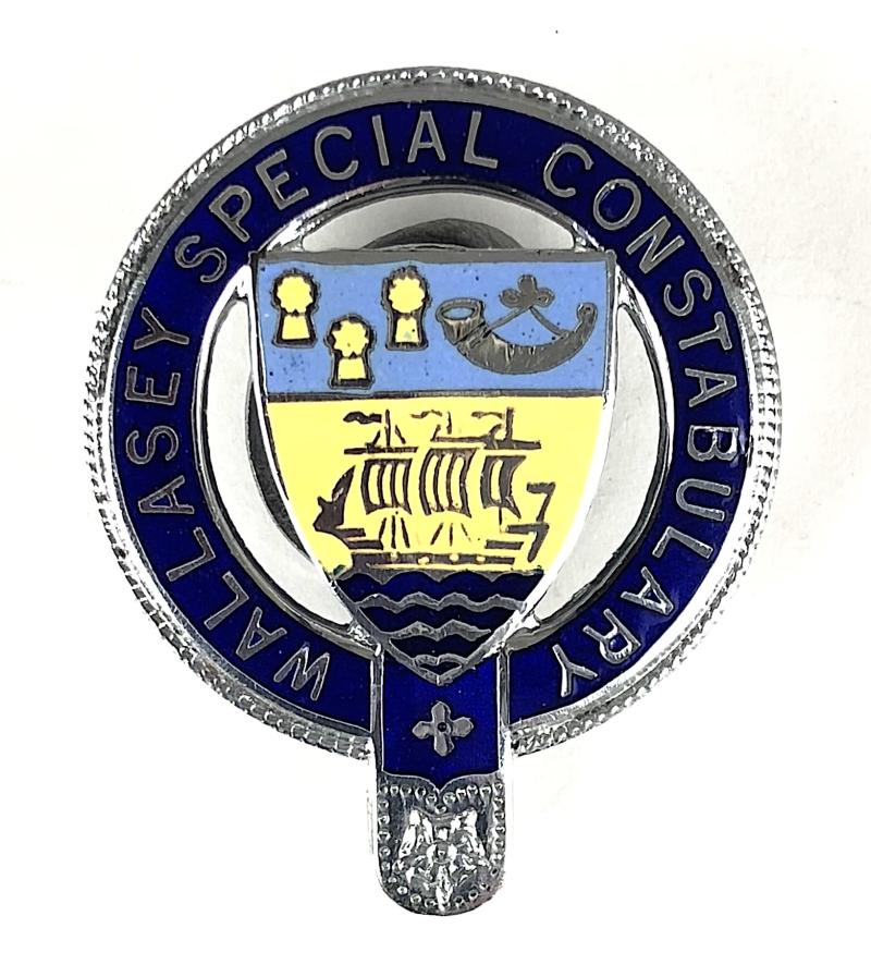 Wallasey Special Constabulary police reserve badge