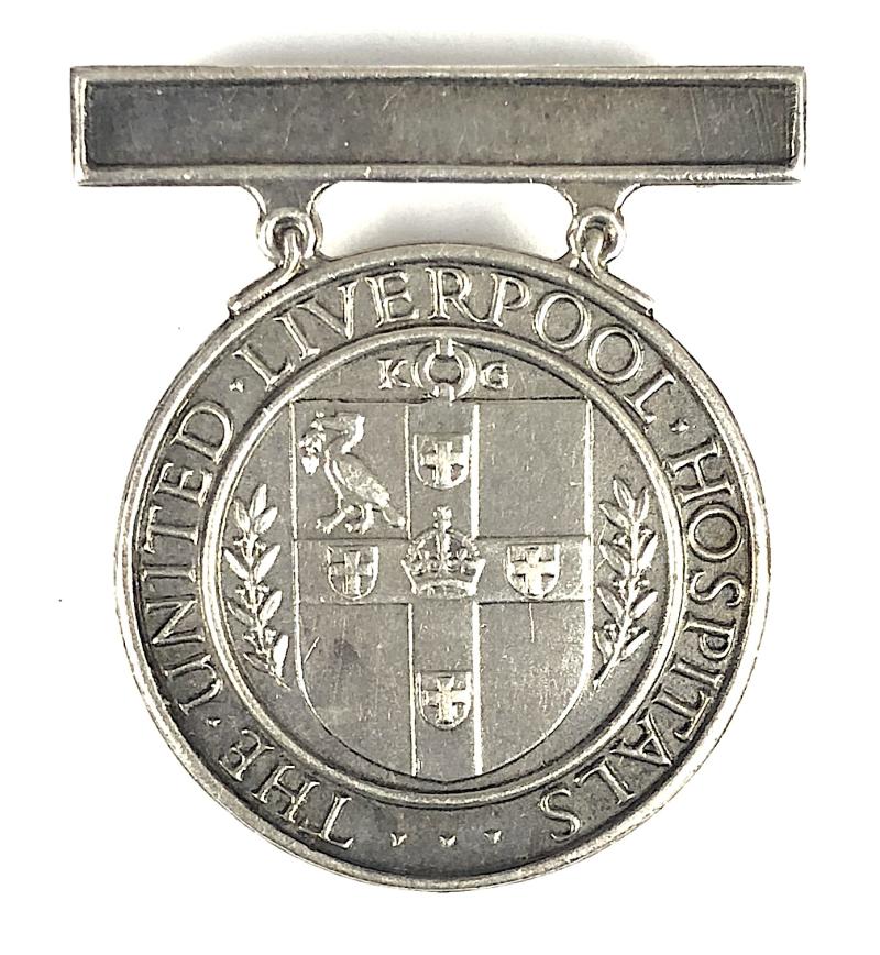 The United Liverpool Hospitals 1966 silver nurses badge