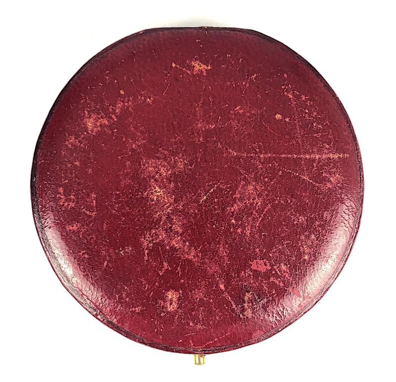 Florence Nightingale School of Nursing Red Leather Presentation Case