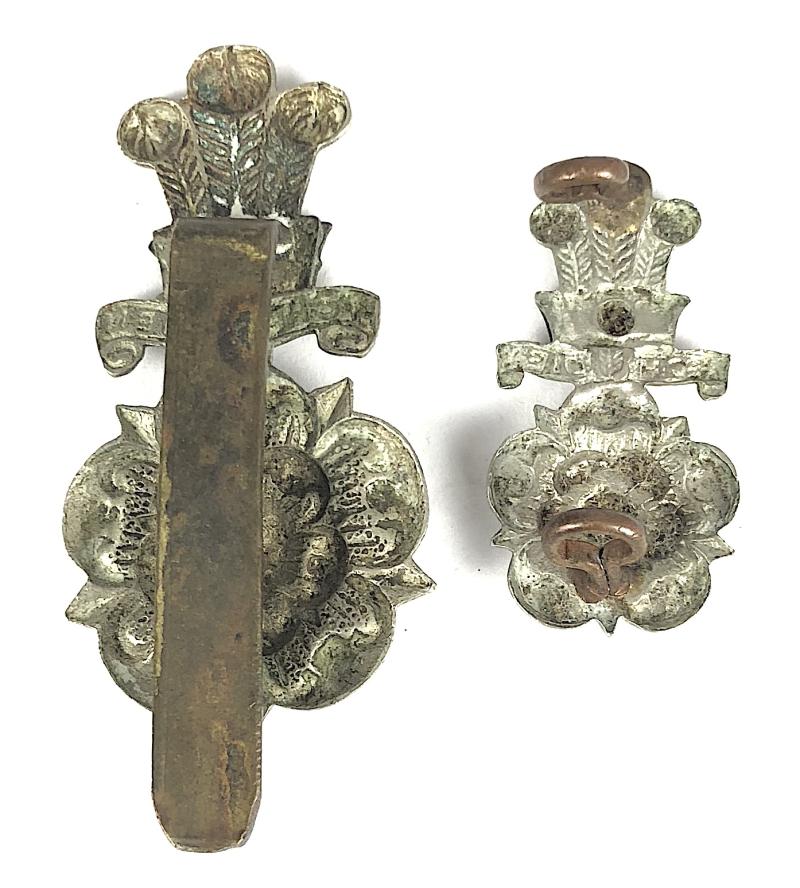 Yorkshire Hussars Yeomanry Regiment Cap & Collar Badge