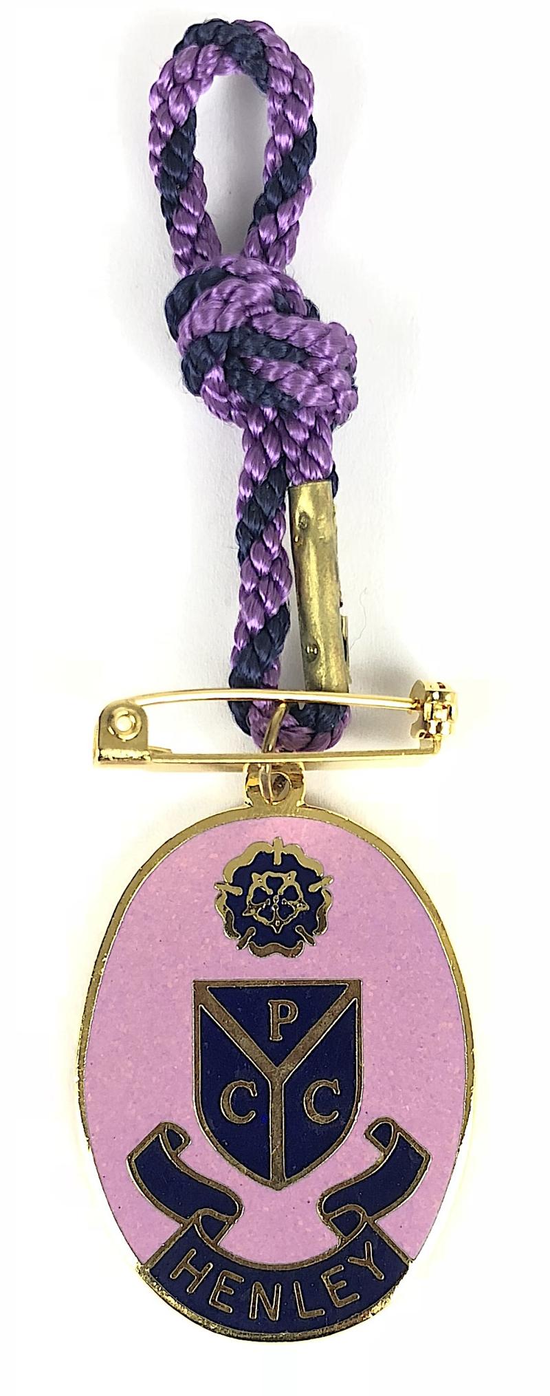 Phyllis Court Rowing Club Henley 2001 membership badge
