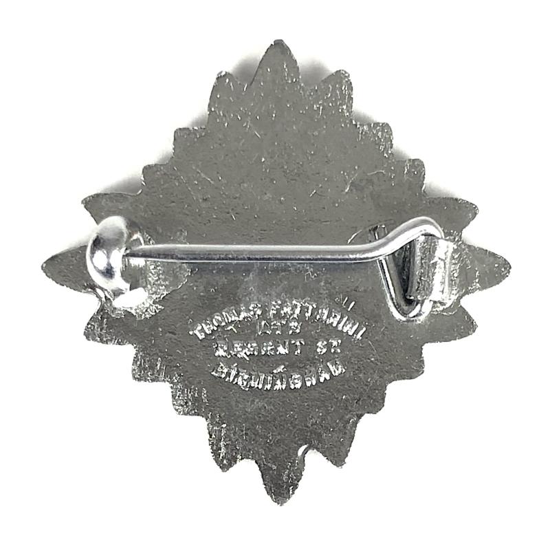 WW2 National Service Daily Sketch Newspaper War Fund Badge