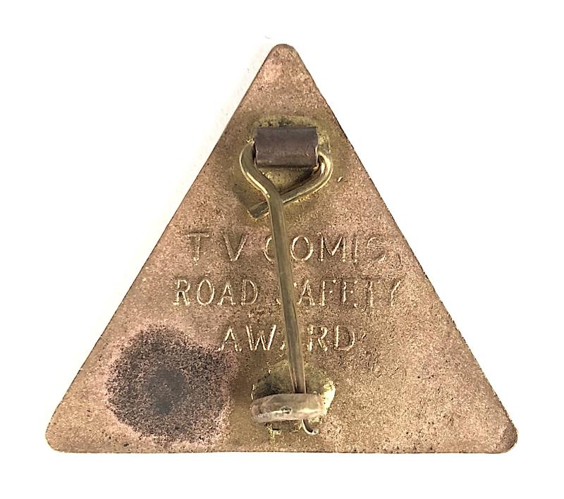 Muffin The Mule Childrens Club T V. Comic Road Safety Award Badge c.1950