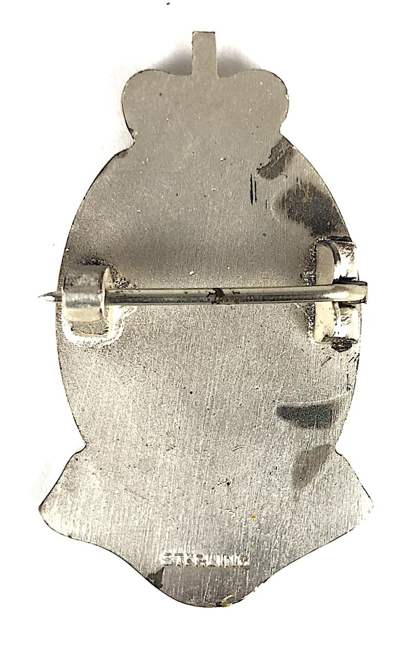 QARANC Queen Alexandra's Royal Army Nursing Corps Association Cup Silver Badge