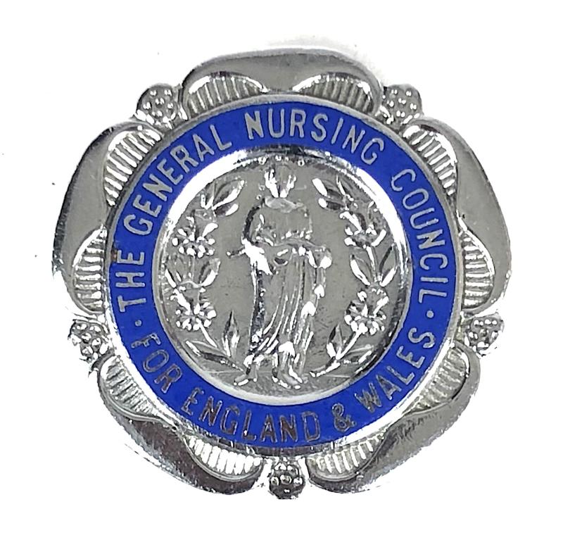 General Nursing Council State Registered Nurse 1955 SRN Badge
