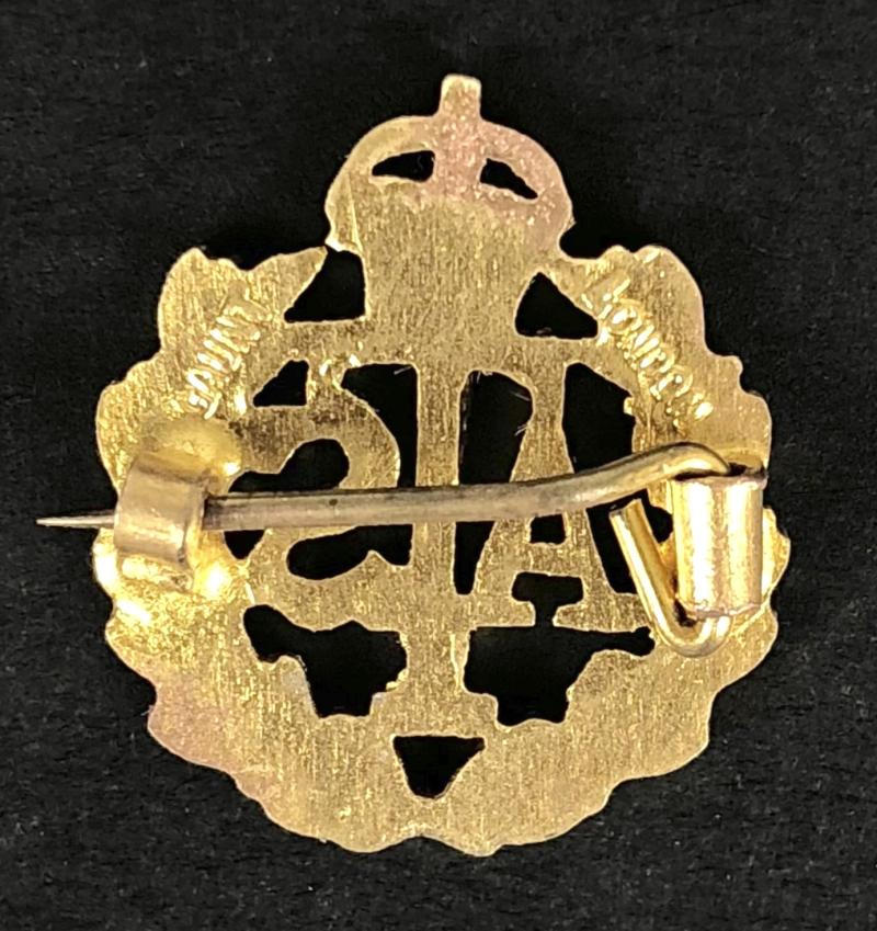 WW2 Auxiliary Territorial Service ATS pin badge by Gaunt London