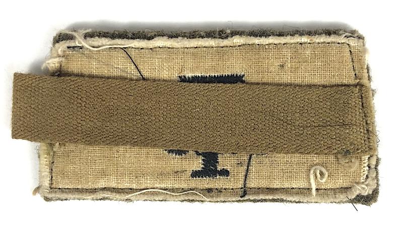 WW2 Auxiliary Territorial Service ATS slip on shoulder title cloth badge