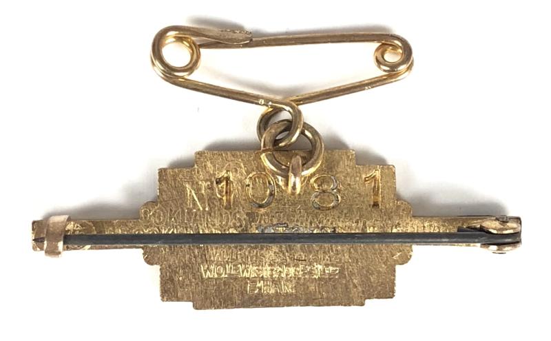 Brooklands Automobile Racing Club BARC 1937 membership badge & guest