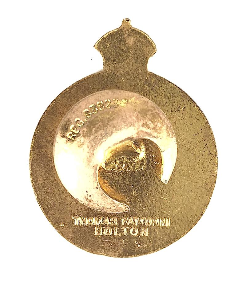 Richardsons Westgarth & Co Ltd On War Service Badge Ships Engines Hartlepool